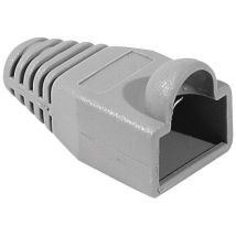Rj45-manschette - Manchon - 6mm - Farbe Grau - Beutel Mit 10 - Zylindrisch