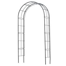 Nature Arco Da Giardino In Metallo 229x38x113 Cm Nero