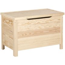Baul Pino Macizo Sin Barnizar 48 X 70 X 40 Cm - Baul70.99