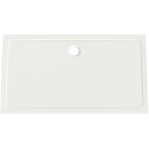Vassoio Doccia Design Bianco 170x75x3cm – Elegante e Funzionale – 3 cm di Altezza – 75 cm di Larghezza – 170 cm di Lunghezza – Hoesch