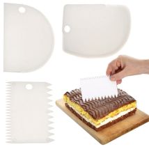 Set De Tres Espátulas De Pastelería Para Una Decoración Perfecta