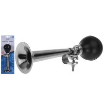Bocina larga 23 cm para bicicleta – Acero de alta calidad – Adaptador universal incluido