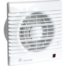Venture Ventilador Moderno Blanco Para Baño
