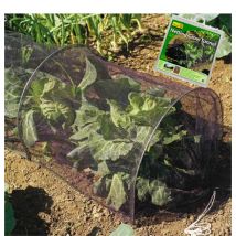 Grow It - Gardman Strong Netting Grow Tunnel Polytunnel Cloche 3m Pest & Bird Protection