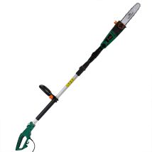 Gardebruk Seghetto Elettrico Tagliarami Con Asta Telescopica 750 W Lama 26 Cm Altezza Di Lavoro 4m Regolabile Motosega Telescopica