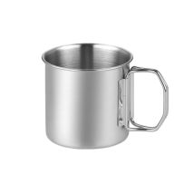 Tazza In Acciao Inox Con Minici Pieghevoli 0,40lt