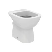 Vaso A Terra Scarico A Parete 36x48.5 Bianco Lucido Ideal Standard I.life - Senza Copri Wc