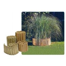 Steccato Rollborder Per Delimitare Aiuole Tonde Cm.5x20x200 In Legno Di Pino Impregnato