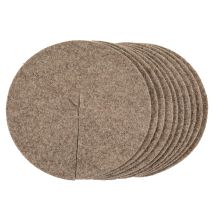 La Cordeline - Lotto Di 10 Dischi Pacciamatura Lana Naturale Ø 40 Cm Acjn10lf-l10