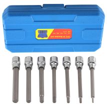 Extractores Hexagonales Allen 3-10mm For Crv Acero Maletín 7 Piezas