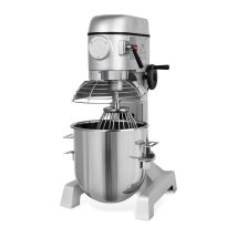 Vertes Professionelle Teigknetmaschine Knetmaschine Teigmaschine Mit Planetenrührwerk, 30l Kapazität, Edelstahl Rührschüssel, Rührblatt, Knethaken Und