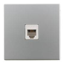 Prise Téléphone Rj11 Bel'vue Silver - Zenitech