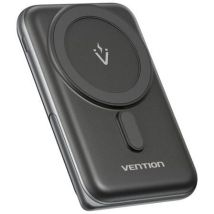 Powerbank 10000mah Vention Fhnb0/ 20w/ Wireless/ Negra