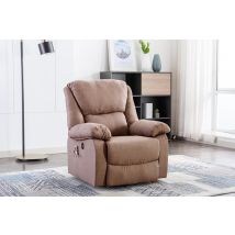 Sillón Relax Eléctrico Masaje Chicago Ii Capuchino