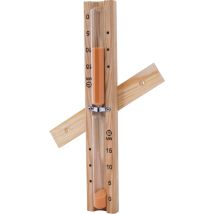 Sanduhr Basic Aus Holz Saunauhr 15 Minuten Hitzebeständig - Sentiotec