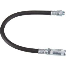 Tuyau Metallique Flexible Hp 1000 Bars Avec 4 Becs A Machoire Hydraulique M 10x1, 300 Mm De Long