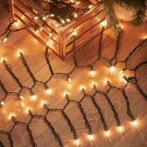 Noma - 11.9m Indoor Classic Mini Led Christmas Tree Fairy Lights Warm White