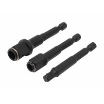 Set Ofadaptateurs Pour Embouts Et Douilles 1/4', 3/8', 1/2', Outil Polyvalent, Permet D'Utiliser Différents Embouts Et Douilles Avec Un Seul Outil, 