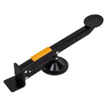 Roughneck Rou32500 One-foot Operated Door And Board Lifter With 75kg Capacity And Swivel Base