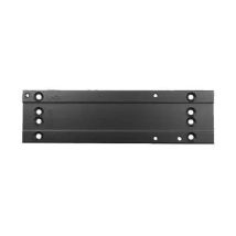 Eco Schulte Placa De Montaje Negra Duradera 24x5 Cm