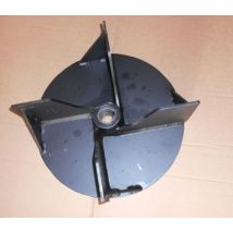 Fuerte Ventilador De 4 Aspas De Alta Resistencia Aspirador Peruzzo Turbo 400