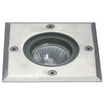 Empotrable Suelo Bora Square Ip67 Gu10 4.50w Inox