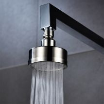 Tête De Douche, Pommeau De Douche Fixe, Pomme De Douche Anti Calcaire, Tete De Douche Haute Pression, Pommeau 80mm,brossé