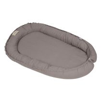 PRESTIGE – Matratze 80x55 cm – Bezug: 100 % Leinen – Füllung: 100 % Polyester-Silikongewebe – OEKO-TEX-zertifiziert