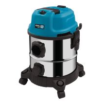 Aspiradora en seco y húmedo KOMA TOOLS 1400 W – Capacidad 20 L – Succión 20 kPa – Filtro HEPA – Ideal para bricolaje y limpieza