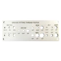 Mato – Thread Identification Plate for Metric and Imperial Sizes – Compatible with Grease Nipples and Machine Screws