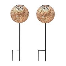 Lampioncini Solari Orientali Agadir 45 cm – Set di 2 – IP44 – Illuminazione da Esterno