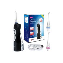 Irrigador Dental Promedix Pr-770, Inalámbrico, Ipx7, Negro.