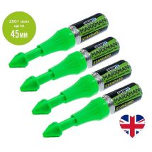 Marxman - Green Chalk Marking Pen X4 Hole Marking Tool Upto 45mm 1grn