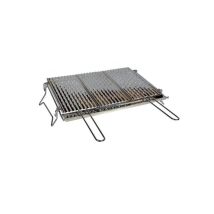Ferraboli Graticola Barbecue Acciaio Raccogli Grassi 50x40