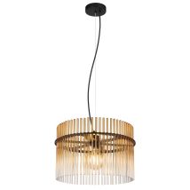 Globo - Lámpara Colgante - Gorley - Ámbar - Vidrio - Ø 40cm - E27