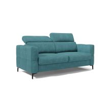 Gardenia Sofá Cama Con Colchón H18 Cm En Tejido Impermeable 198 Cm (mat. 140x197) Azul Claro
