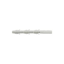 Clavija MEA Normalduebel FL 8-100 – 50 unidades – Compatible con yeso y materiales de aislamiento – Anclaje para todos los soportes