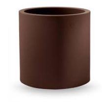 Elbi - Vaso Cilindro Fenice In Resina Da 40cm Vari Colori - Colore: Bronzo