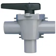 Valvola Whale Dv5606 Antiaderente Leva Manuale 38mm