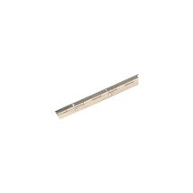 Stangenscharnier 32x900mm – Vermessingt – Stärke 0,7mm – Stahl – Möbelbeschläge