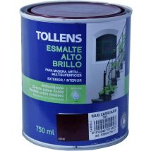 Tollens Esmalte Alto Brillo Al Agua Rojo Carruaje 750 Ml