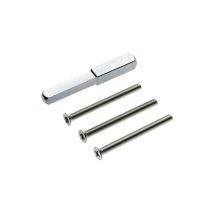 Montageset VK 8/10x95mm M6 – Türstärke 68-72mm – Verzinkt – 3 Schrauben – Erich Dieckmann