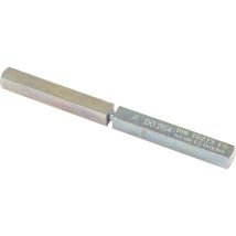 Ogro - Drückerstift Pr 120 Fs - Vierkant 9mm, Geteilt, 63/63, Stahl Verzinkt Vierkantstift Dormakaba