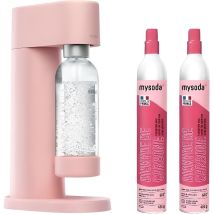 Gasatore D'Acqua + 1 Bottiglia + 2 Bombole Extra - P2c-wd002f-lp Mysoda