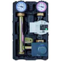 Kit de módulo hidráulico Primotherm K180 DN25 – Válvula de 3 vías ajustable – Accesorios incluidos – Funcionamiento silencioso