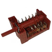 Interruptor para estufa eléctrica ENO GOTTAK 840500 – 250 V, 16 A, 5,7 x 4,94 x 2,5 mm, diámetro del eje 6 mm