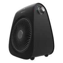 Cecotec - Riscaldatore Elettrico Readywarm Force. Termoventilatore Nero Da 2000w, Termostato Regolabile, 2 Livelli Di Potenza E 3 Modalità Di 