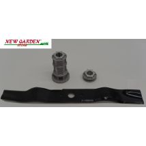 Kit Lama + Mozzo Portalama Per Rasaerba Grin A Trazione Mod. Hm46a - Pm46 Pro