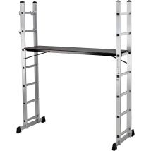 Gartenfreund Aluminium Gerüst Everest 160x40x168h Cm