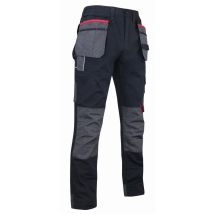 Hose Minerai – Schwarz – Größe M – 65% Polyester, 35% Baumwolle – Innenbeinlänge 79 cm – Oxford 600D Verstärkungen